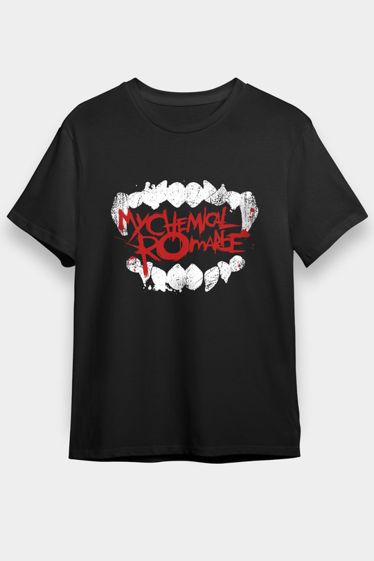 My Chemical Romance Siyah Unisex Tişört T-Shirt - TişörtFabrikası