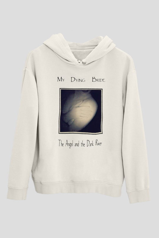 My Dying Bride Baskılı Beyaz Unisex Kapüşonlu Sweatshirt