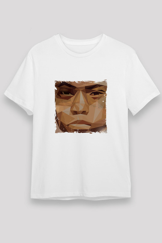 Nas Baskılı Unisex Beyaz Tişört