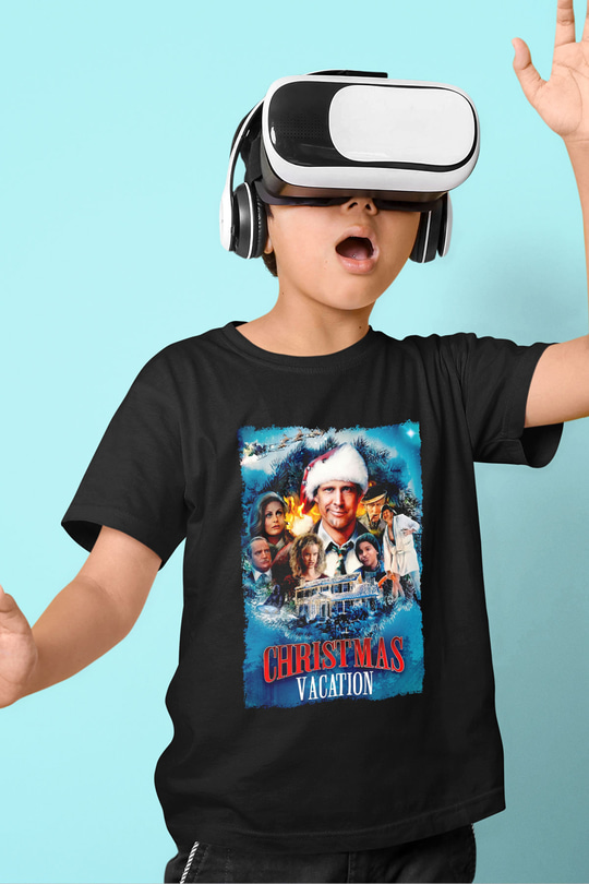 National Lampoons Vacation Siyah Unisex  Çocuk Tişört