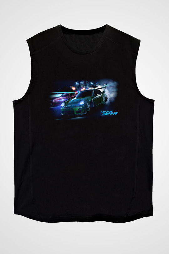 Need for Speed Siyah Unisex Kolsuz Tişört