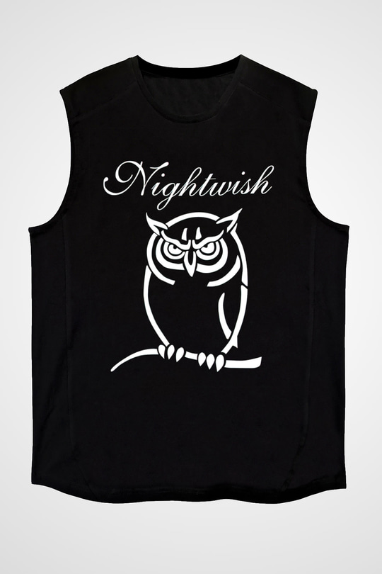 Nightwish Siyah Unisex Kolsuz Tişört