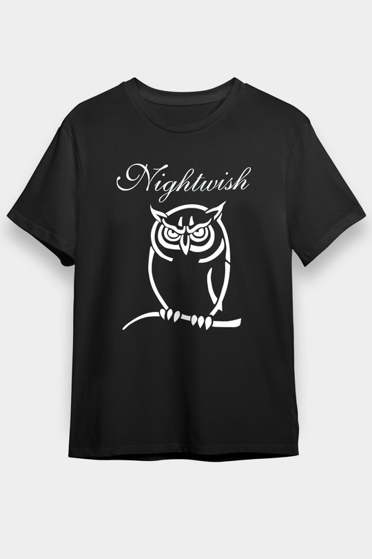 Nightwish Siyah Unisex Tişört T-Shirt - TişörtFabrikası