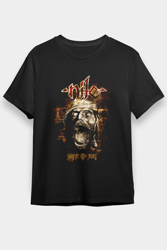 Nile Siyah Unisex Tişört T-Shirt - TişörtFabrikası