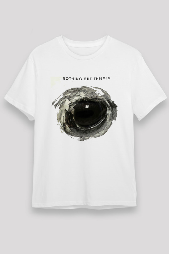 Nothing But Thieves Baskılı Unisex Beyaz Tişört - Tshirt