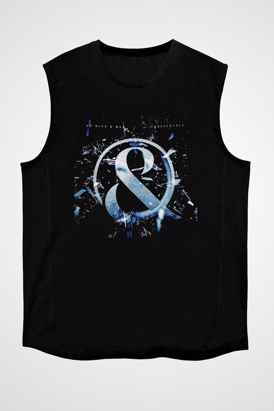 Of Mice and Men Siyah Unisex Kolsuz Tişört