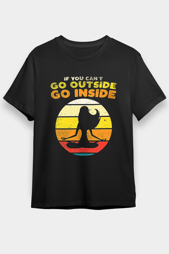 Om Baskılı Unisex Siyah Tişört - Tshirt