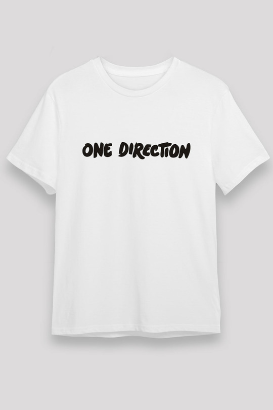 One Direction Beyaz Unisex Tişört T-Shirt - TişörtFabrikası