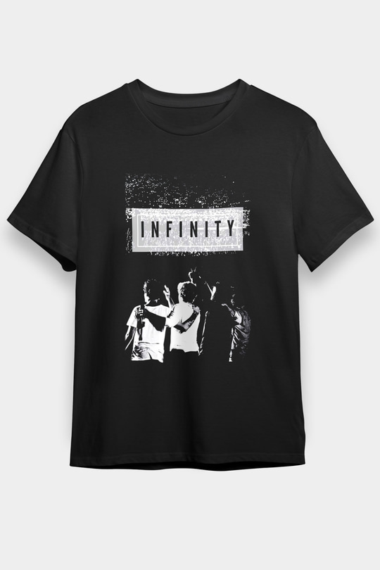 One Direction Siyah Unisex Tişört T-Shirt - TişörtFabrikası