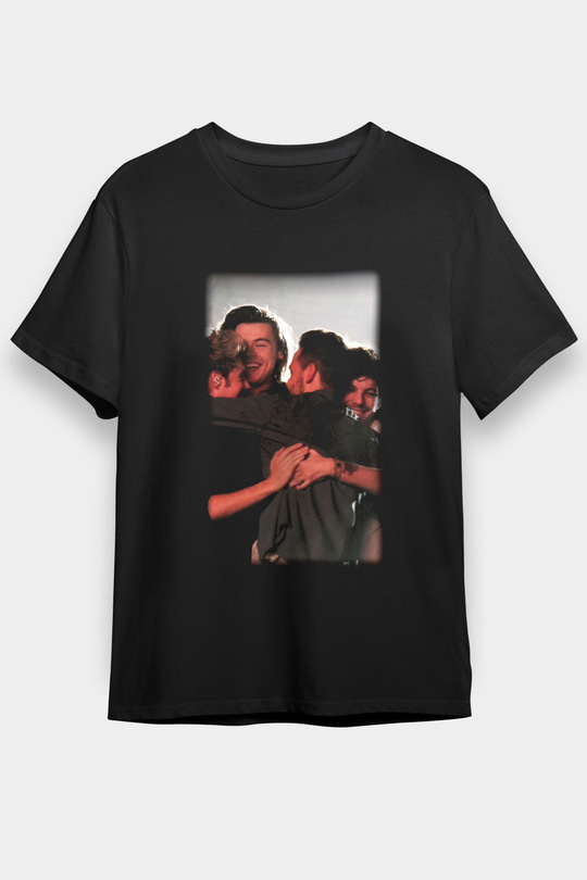 One Direction Siyah Unisex Tişört T-Shirt - TişörtFabrikası