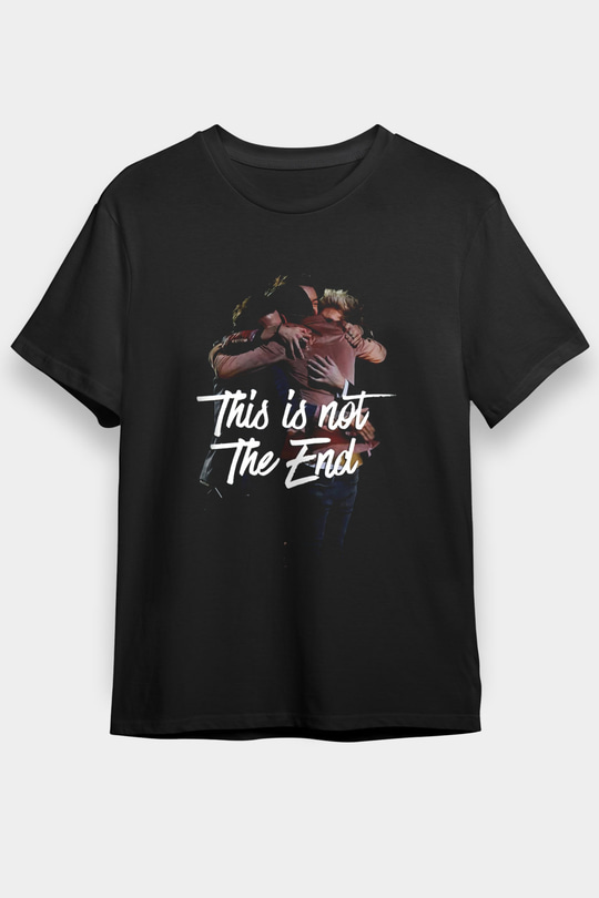One Direction Siyah Unisex Tişört T-Shirt - TişörtFabrikası