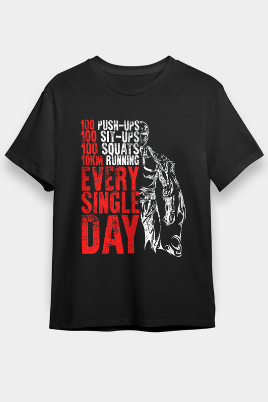 One Punch Man Siyah Unisex Tişört T-Shirt