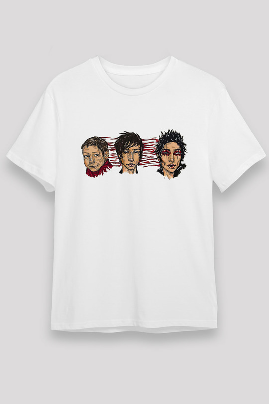 Palaye Royale Baskılı Unisex Beyaz Tişört - Tshirt