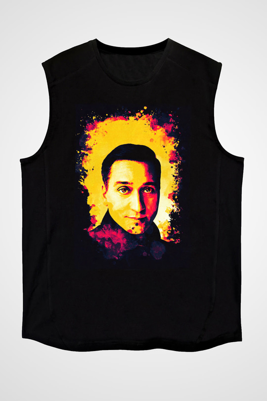 Paul Van Dyk Siyah Unisex Kolsuz Tişört