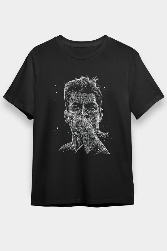 Paulo Dybala Baskılı Unisex Siyah Tişört - Tshirt