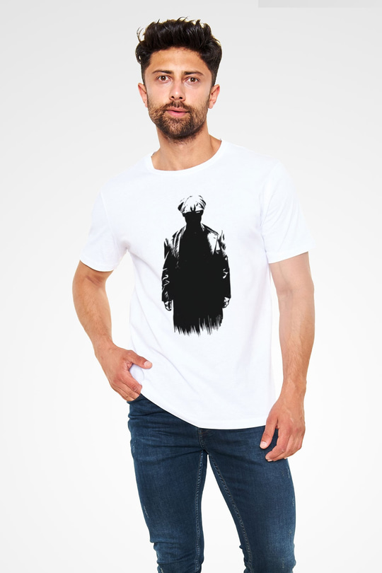 Peaky Blinders Unisex Baskılı Beyaz Tişört - Tshirt