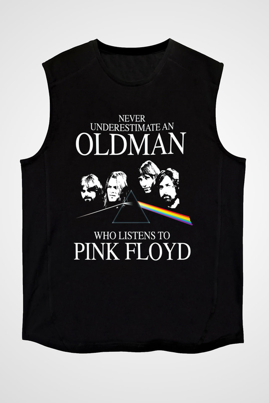 Pink Floyd Siyah Unisex Kolsuz Tişört
