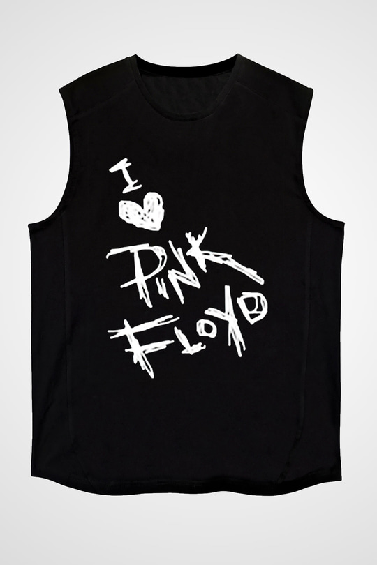 Pink Floyd Siyah Unisex Kolsuz Tişört