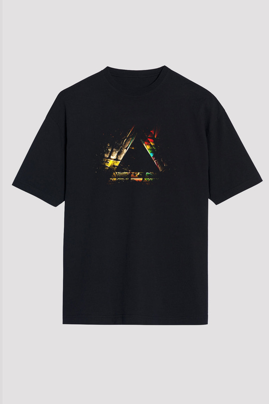 Pink Floyd Siyah Unisex Oversize Tişört T-Shirt