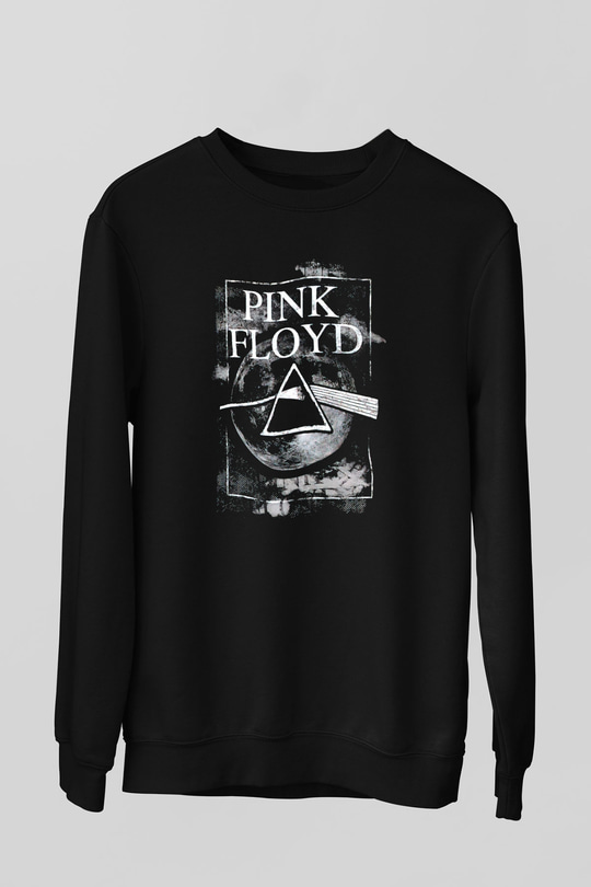Pink Floyd Siyah Unisex Sweatshirt