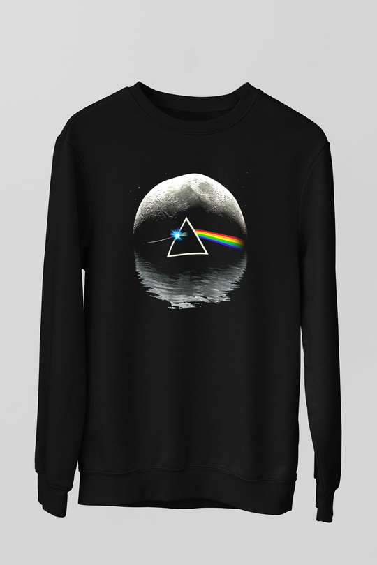 Pink Floyd Siyah Unisex Sweatshirt