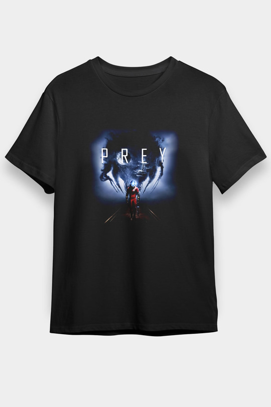 Prey Siyah Unisex Tişört T-Shirt