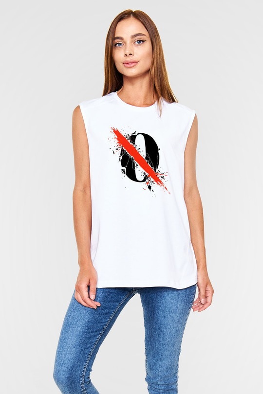 Queens of the Stone Age Beyaz Unisex Kolsuz Tişört