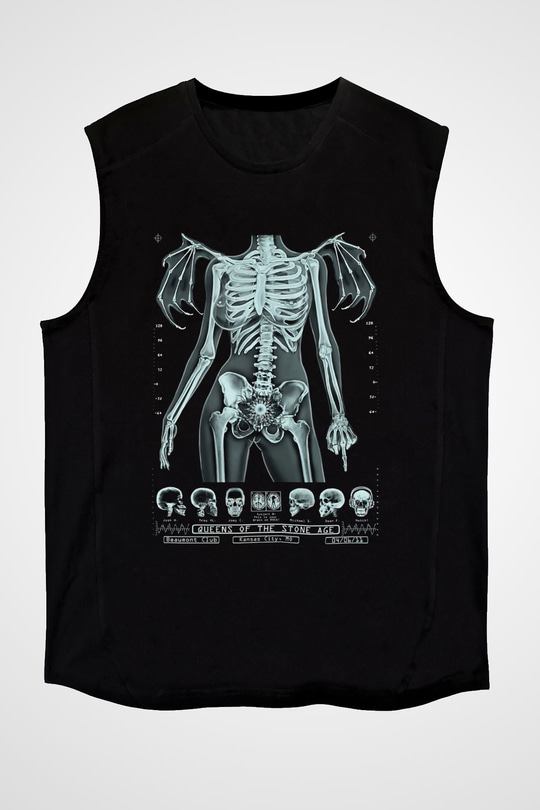 Queens of the Stone Age Siyah Unisex Kolsuz Tişört