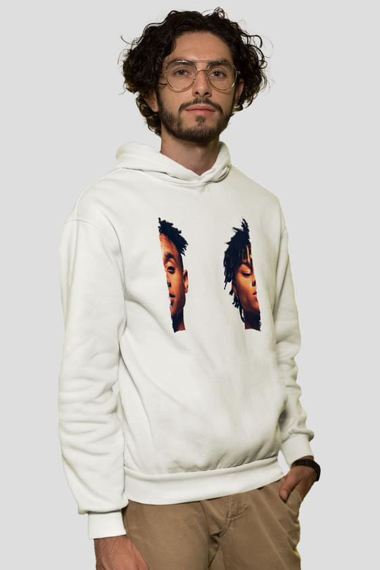 Rae Sremmurd Beyaz Unisex Kapüşonlu Sweatshirt
