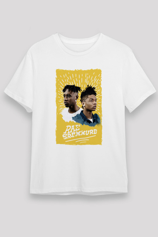 Rae Sremmurd Beyaz Unisex Tişört T-Shirt - TişörtFabrikası