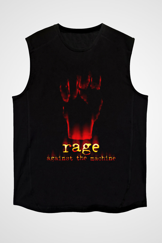 Rage Against the Machine Siyah Unisex Kolsuz Tişört