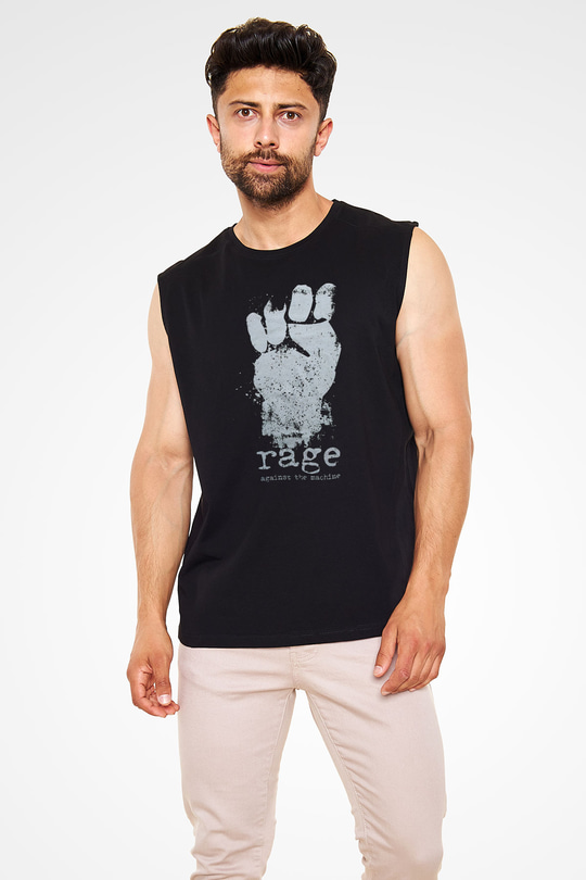 Rage Against the Machine Siyah Unisex Kolsuz Tişört