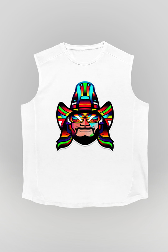 Randy Savage Beyaz Unisex  Kolsuz Tişört