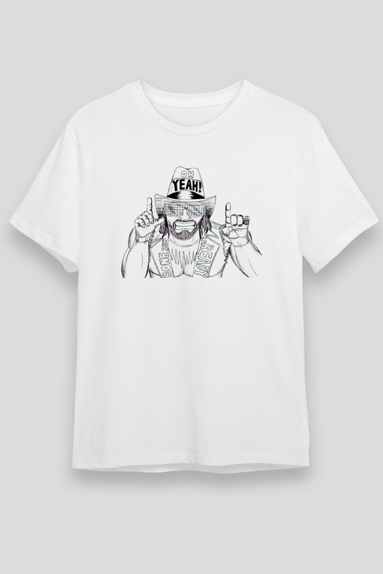 Randy Savage Beyaz Unisex Tişört