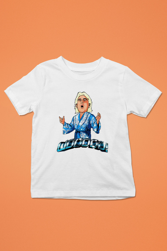 Ric Flair Beyaz Unisex  Çocuk Tişört