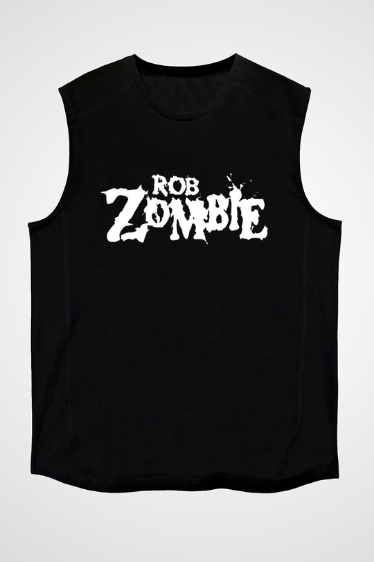 Rob Zombie Siyah Unisex Kolsuz Tişört