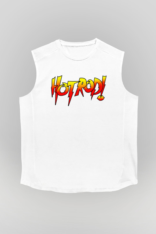 Roddy Piper Beyaz Unisex  Kolsuz Tişört