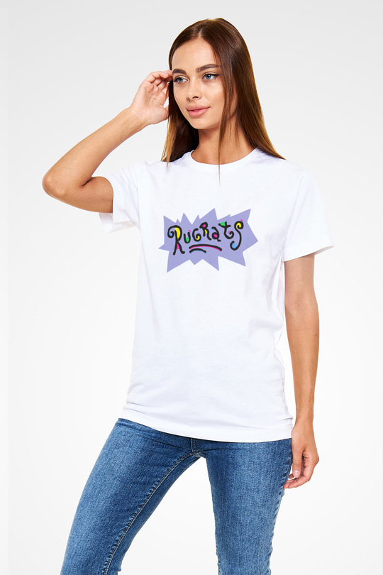 Rugrats Beyaz Unisex Tişört T-Shirt