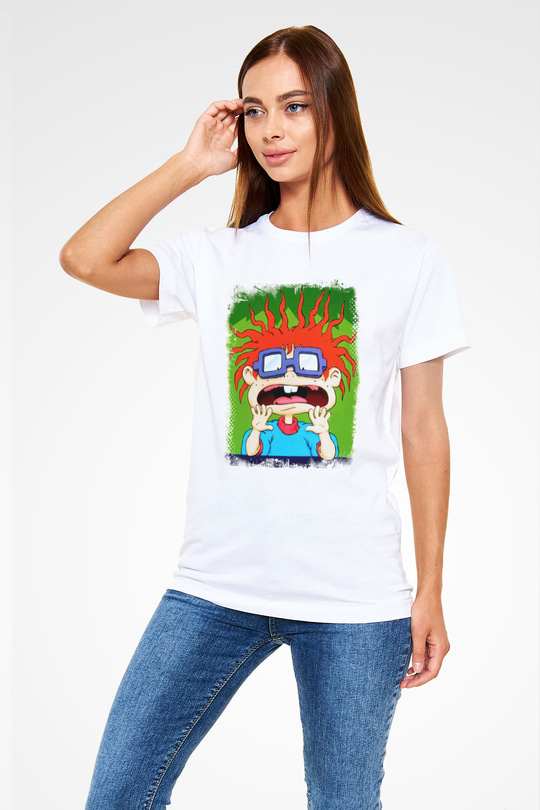 Rugrats Beyaz Unisex Tişört T-Shirt