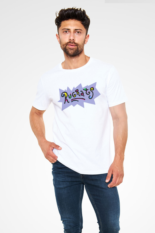Rugrats Beyaz Unisex Tişört T-Shirt