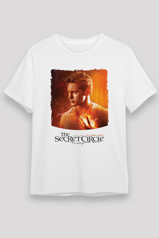 Secret Circle Beyaz Unisex Tişört T-Shirt