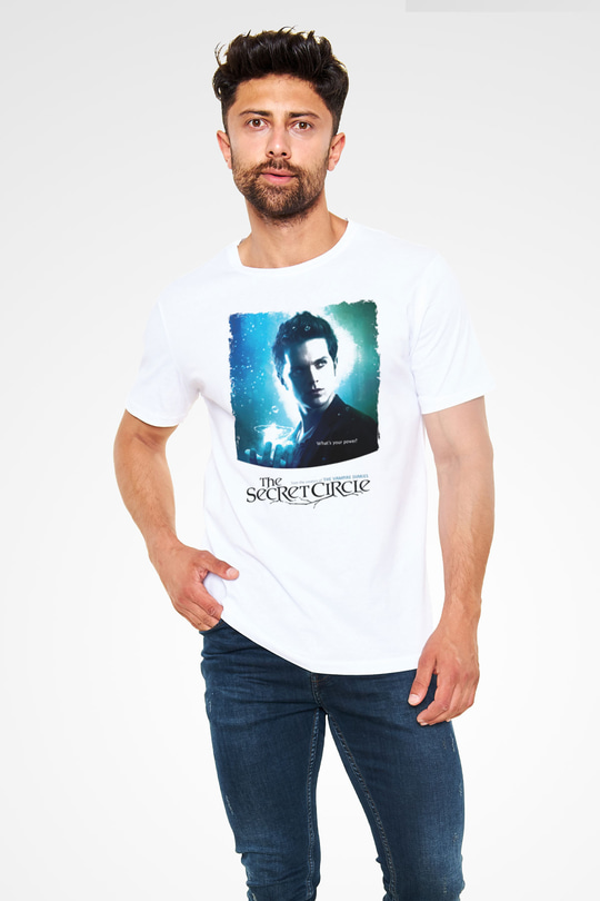 Secret Circle Beyaz Unisex Tişört T-Shirt