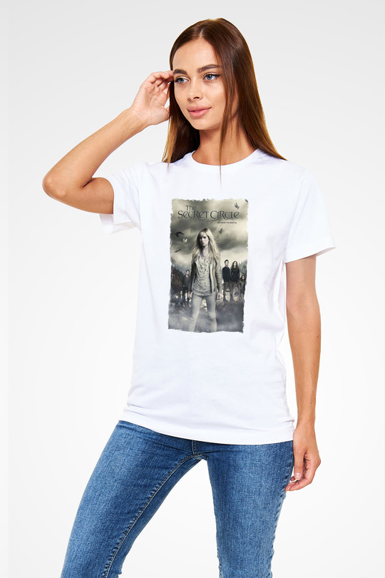 Secret Circle Beyaz Unisex Tişört T-Shirt