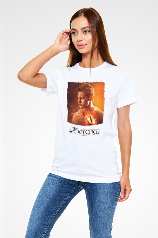 Secret Circle Beyaz Unisex Tişört T-Shirt