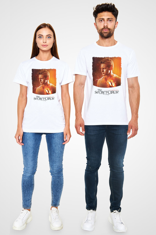 Secret Circle Beyaz Unisex Tişört T-Shirt