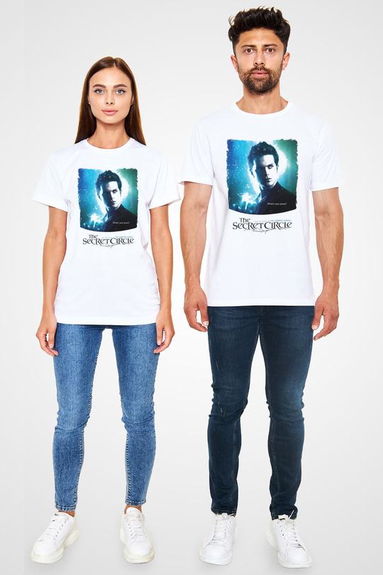 Secret Circle Beyaz Unisex Tişört T-Shirt