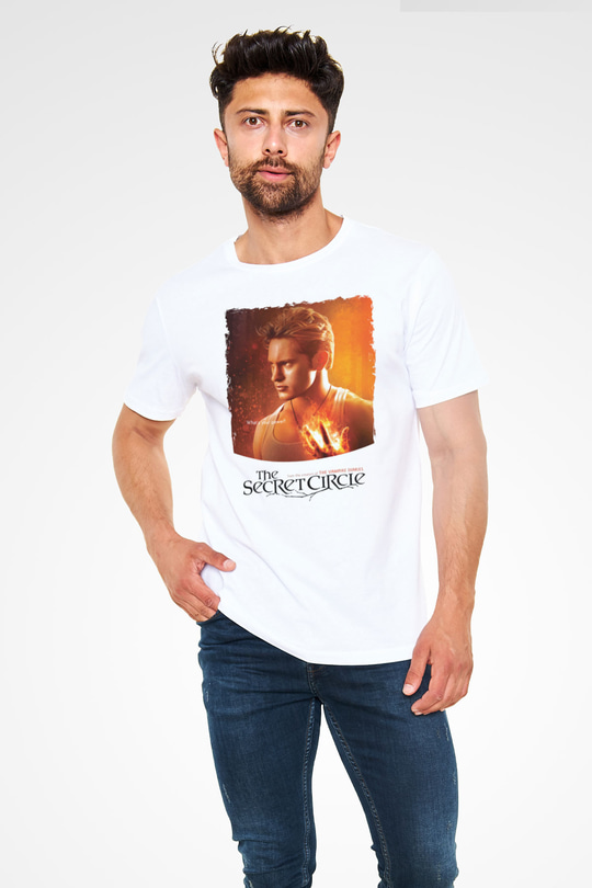 Secret Circle Beyaz Unisex Tişört T-Shirt