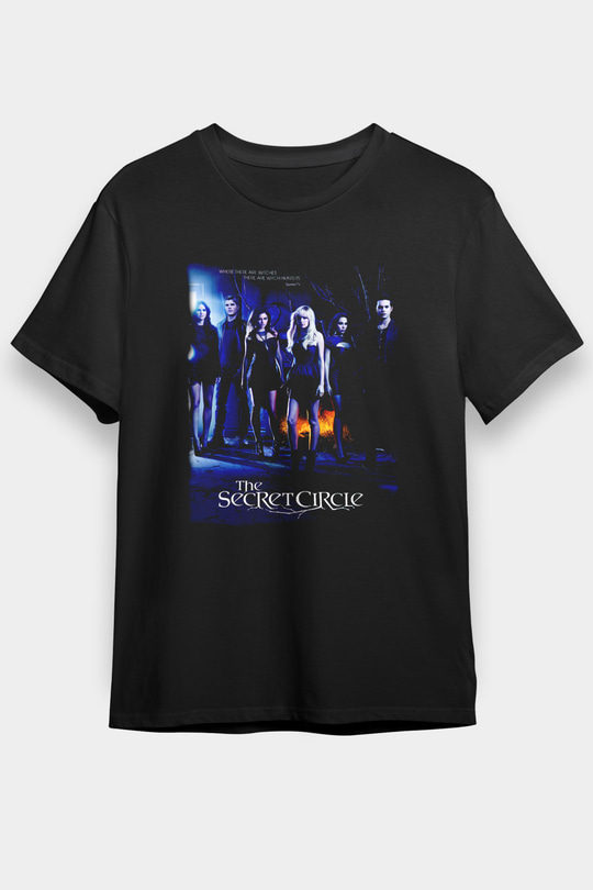 Secret Circle Siyah Unisex Tişört T-Shirt