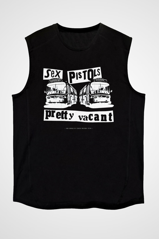 Sex Pistols Siyah Unisex Kolsuz Tişört