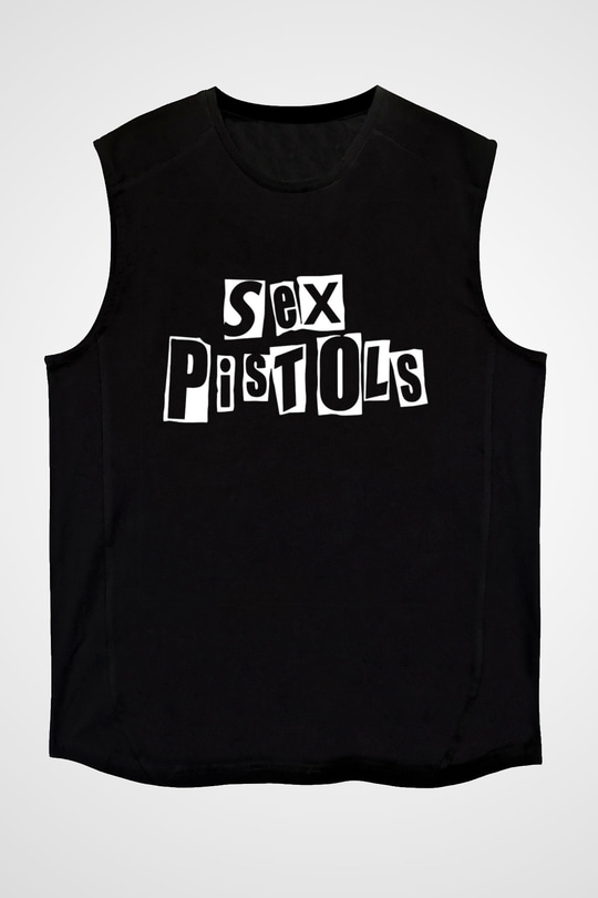 Sex Pistols Siyah Unisex Kolsuz Tişört